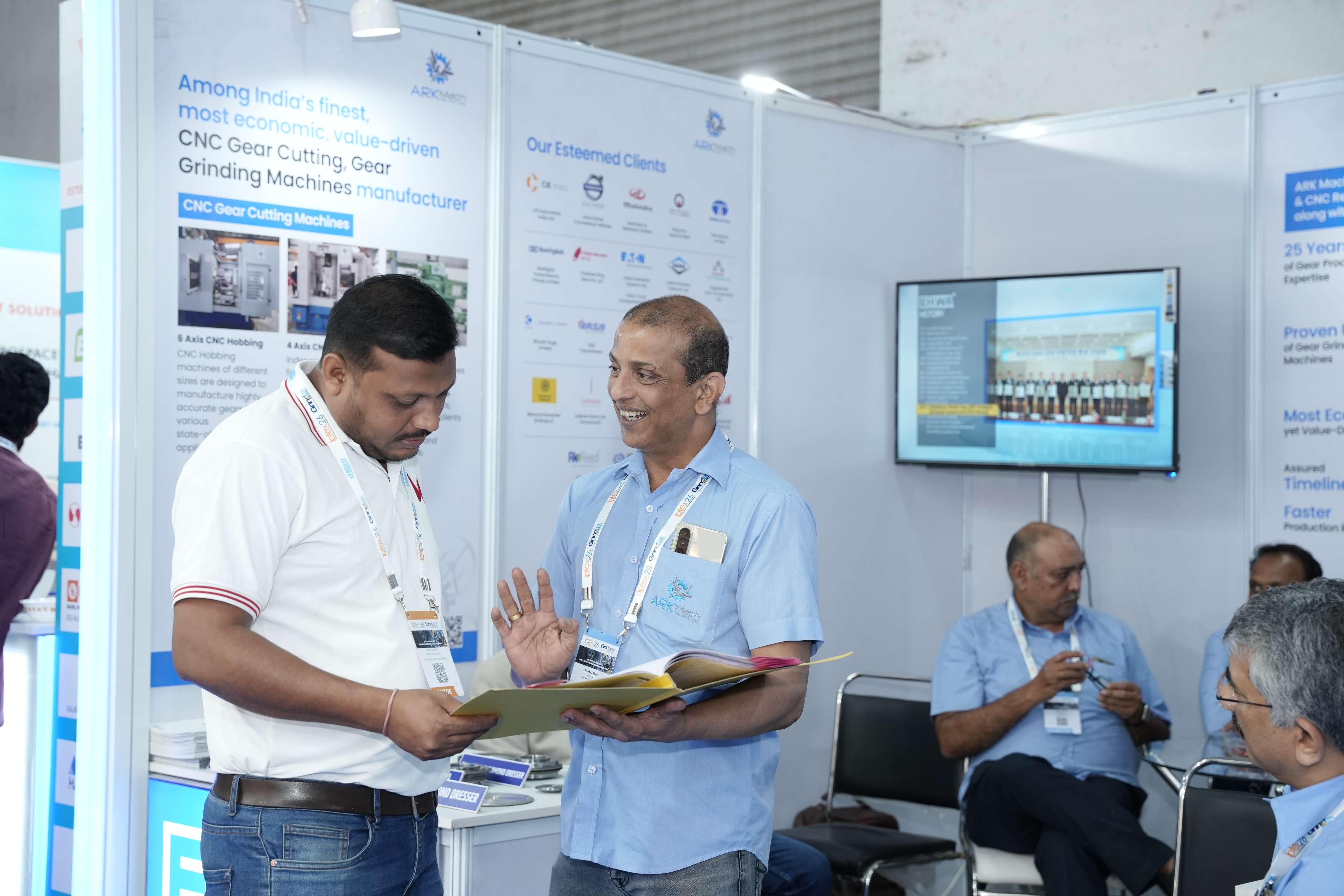 Excavator gearbox exhibition